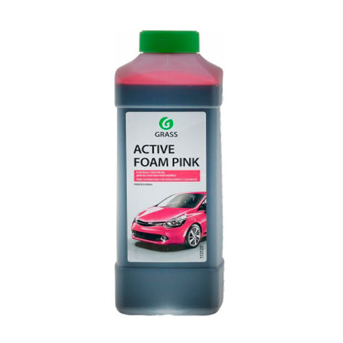 Средство для мойки авто."Active Foam Pink" 1л