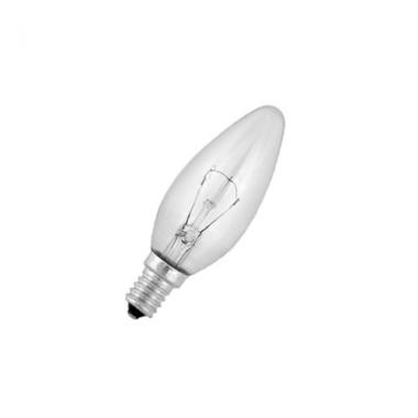Лампа ДС 60Вт E-14 (свечкообразная) прозр.