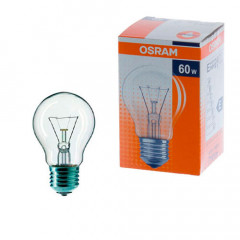 Лампа OSRAM А CL 60W E-27