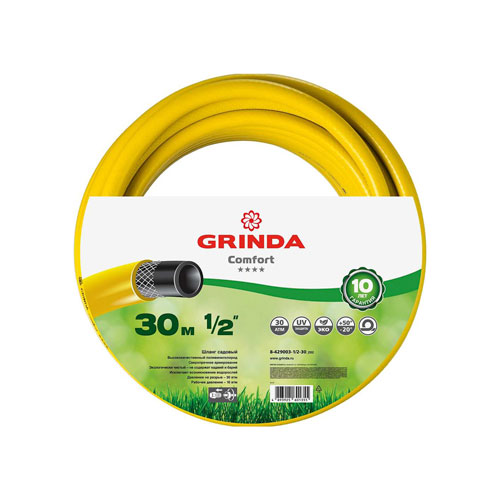 Шланг полив. GRINDA "COMFORT" 1\2х30м