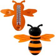 Термометр уличный "Пчелка" на стекло 23х20