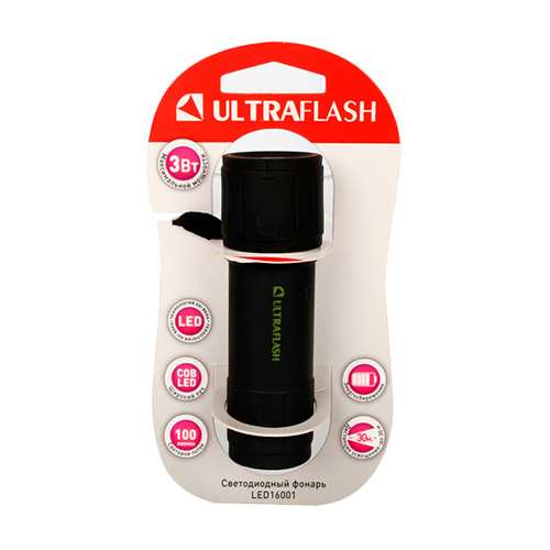 Фонарь Ultraflash LED16001 3Вт