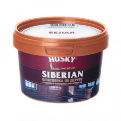 Шпатлевка по дереву HUSKY SIBERIAN белая 0,8кг