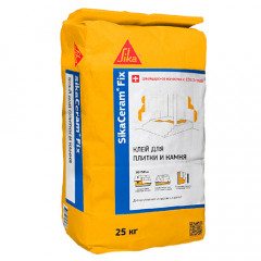 Клей д\плитки Sika Ceram Fix 25 кг