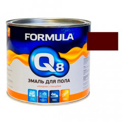 Эмаль ПФ-266 "FORMULA Q8" красно-коричн 1.9кг