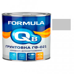 Грунтовка ГФ-021 "FORMULA Q8" серая 1.9 кг